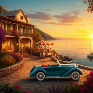 Seaside town